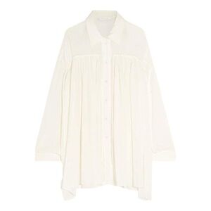 New Chloé LONG SLEEVE OVERSIZED Silk blouse SHIRT